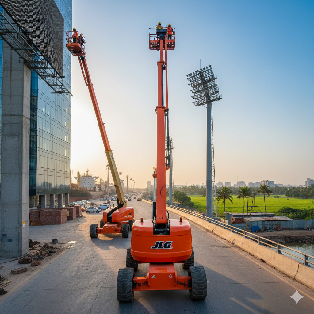 Cherry picker and man lift